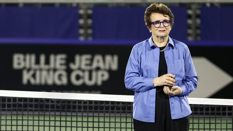 BJK Cup: Billie Jean King on the career moment she’ll ‘never forget’ and the growth of the tournament named in her honor