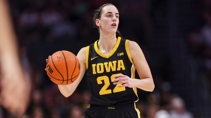 Caitlin Clark scores 44 points as No. 3 Iowa Hawkeyes beat No. 8 Virginia Tech 90-86