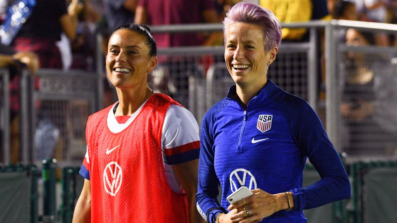 US Soccer legend Megan Rapinoe exits with an injury in her final game during NWSL Final