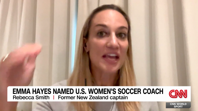 Emma Hayes named U.S. Women’s Soccer coach