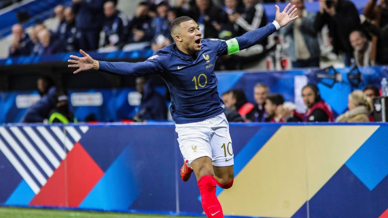 France beats Gibraltar a record 14-0 in Euro 2024 qualifier