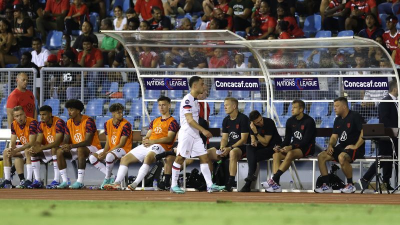 US men’s soccer team shocked by Trinidad and Tobago but still makes Nations League semifinals