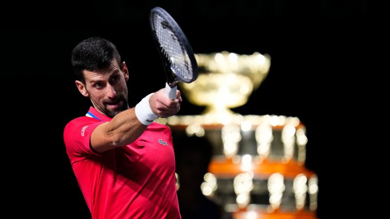 Novak Djokovic tells fans to ‘shut up’ after guiding Serbia to Davis Cup victory