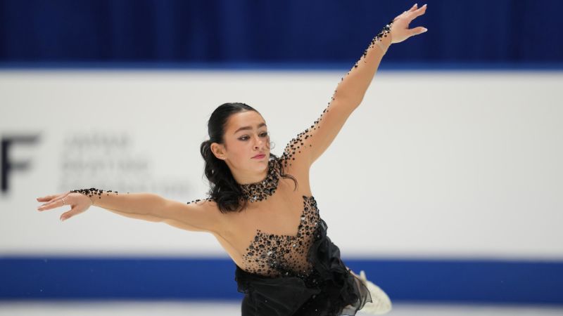 Teenager Ava Marie Ziegler enjoys surprise win to lead American 1-2 in major international figure skating competition