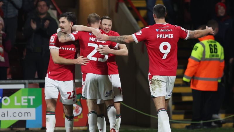 Ryan Reynolds and Rob McElhenney hail Wrexham’s ‘incredible’ 6-0 win against Morecambe