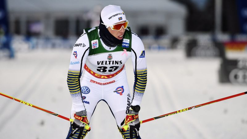 ‘I have frozen my penis,’ says Swedish cross-country skier Calle Halfvarsson after racing in icy temperatures