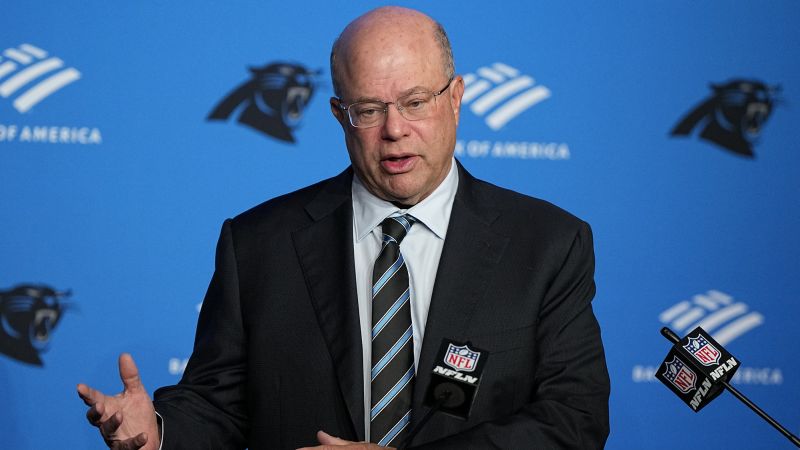 After firing third coach in four years, Carolina Panthers owner wants next coach to be able to eulogize him