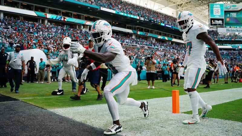 NFL suspends credentials of videographer who was involved in backflip celebration with Miami Dolphins’ Tyreek Hill