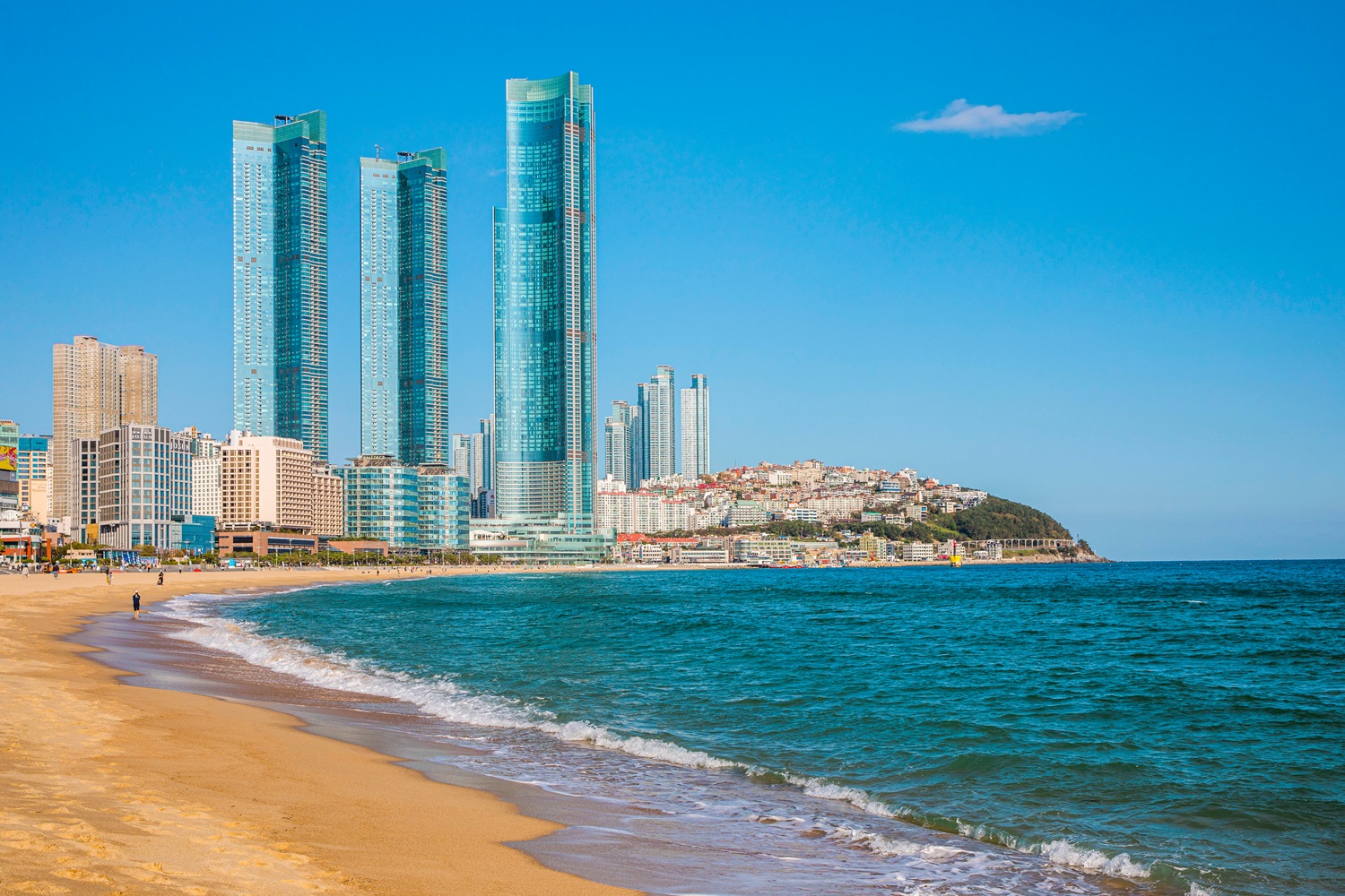 Busan’s Haeundae Beach.