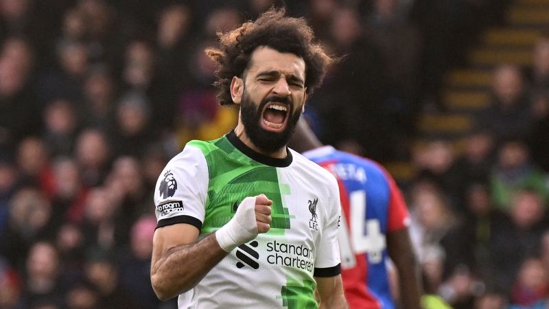 Mohamed Salah scores his 200th Liverpool goal to spark comeback win over Crystal Palace