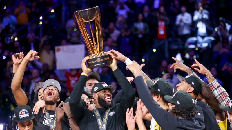 LeBron James wins IST MVP as Los Angeles Lakers hold off Indiana Pacers for debut NBA Cup title