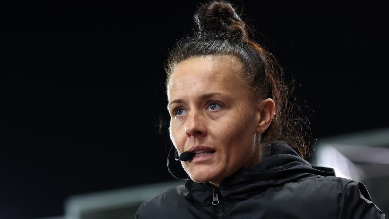 Rebecca Welch makes history as English Premier League’s first female referee