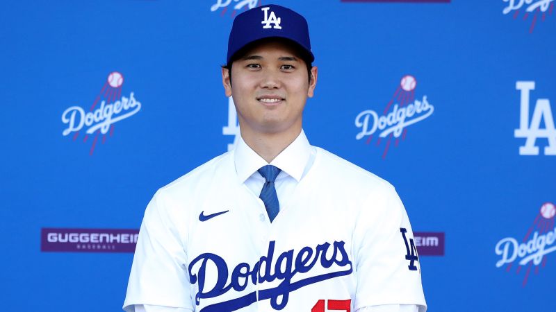 Shohei Ohtani says signing with Los Angeles Dodgers is ‘all about winning’