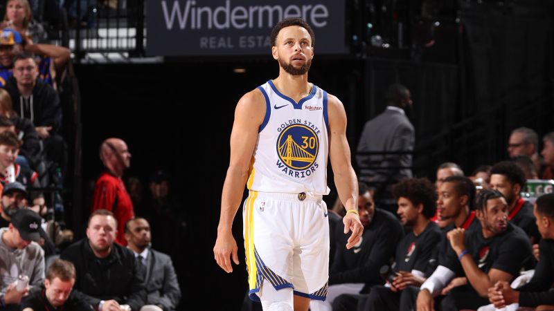 Steph Curry’s five-year three-point streak ends in Golden State Warriors win over Portland Trail Blazers