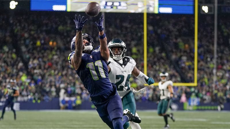 Last-minute Jaxon Smith-Njigba touchdown stuns ailing Eagles in damaging loss to Seahawks