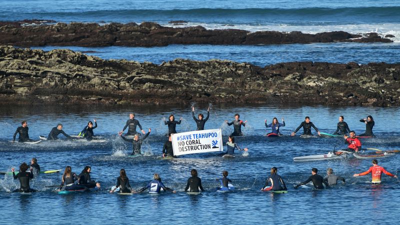 Paris 2024 insists on tower construction for next year’s Olympic surfing venue despite opposition