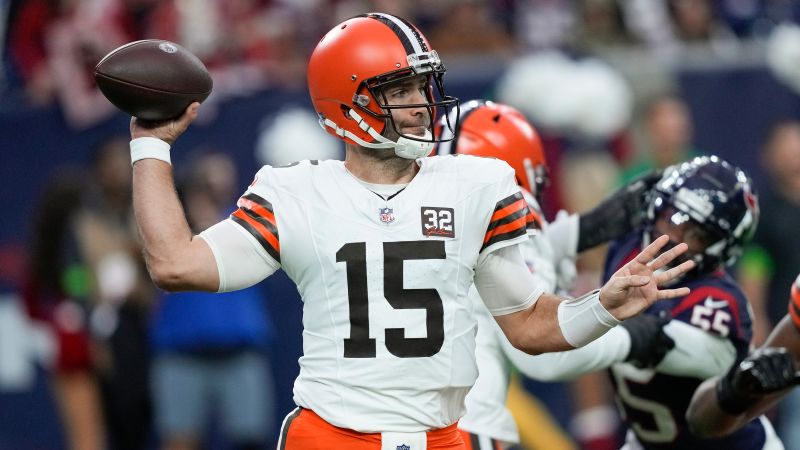 Thursday Night Football: Joe Flacco has no ill will towards former team as Browns push for playoff spot against Jets