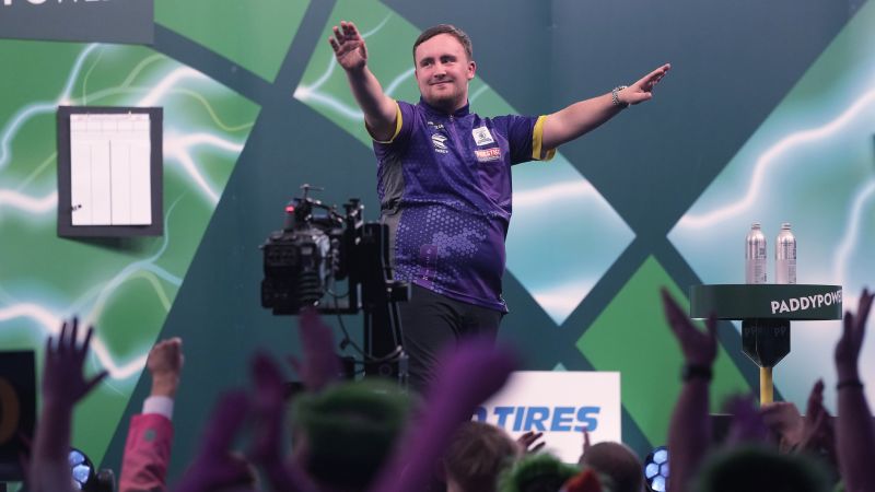 A 16-year-old is shaking up the heady, often bizarre, orbit of the World Darts Championship