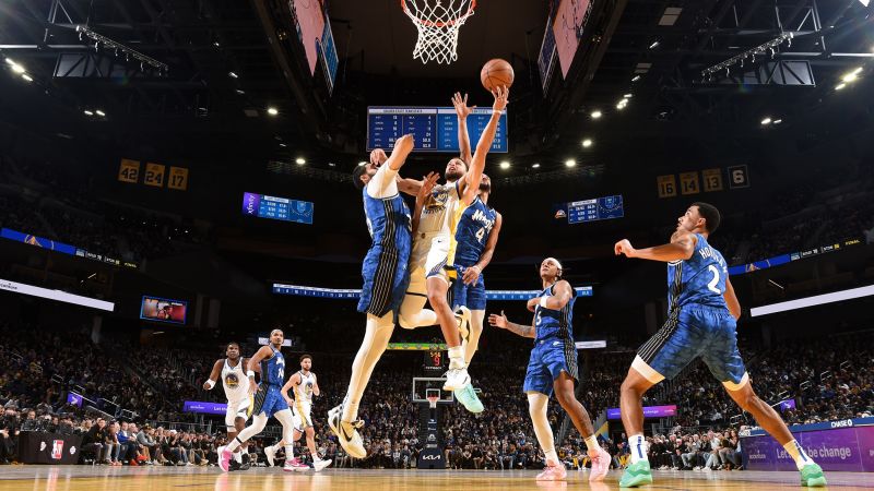 Golden State Warriors take down Orlando Magic to snap three-game skid behind Steph Curry’s 36 points