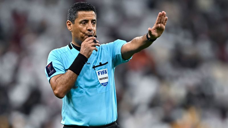 Governing body backs one of world’s top referees amid fallout from controversial Asian Cup red card