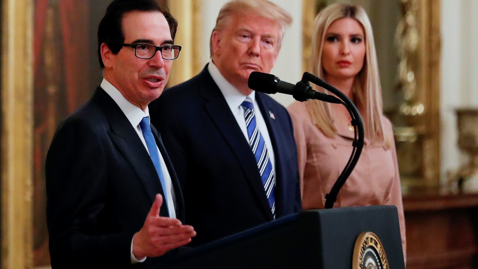 ‘Mnuchin has not been in the room’: Trump Treasury secretary absent from 2024 campaign