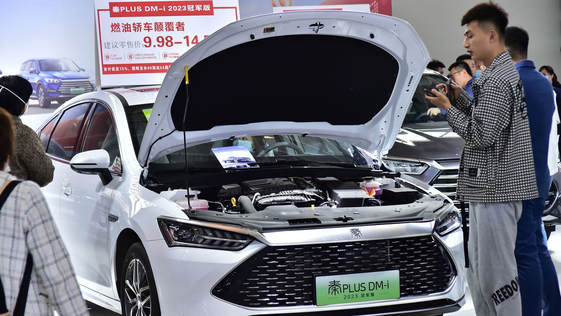 BYD’s five best-selling cars, including one edging out Tesla’s Model Y in China