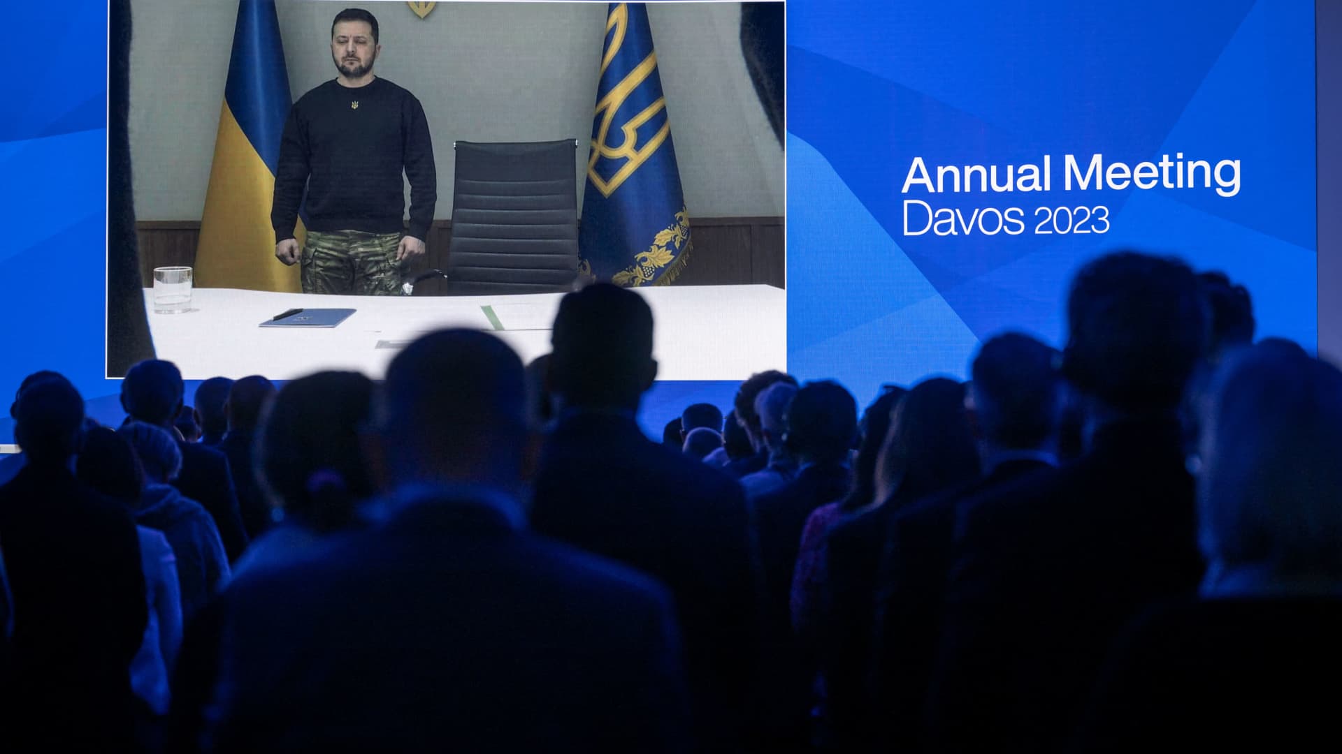 Ukraine says China needed for peace process after Davos meeting