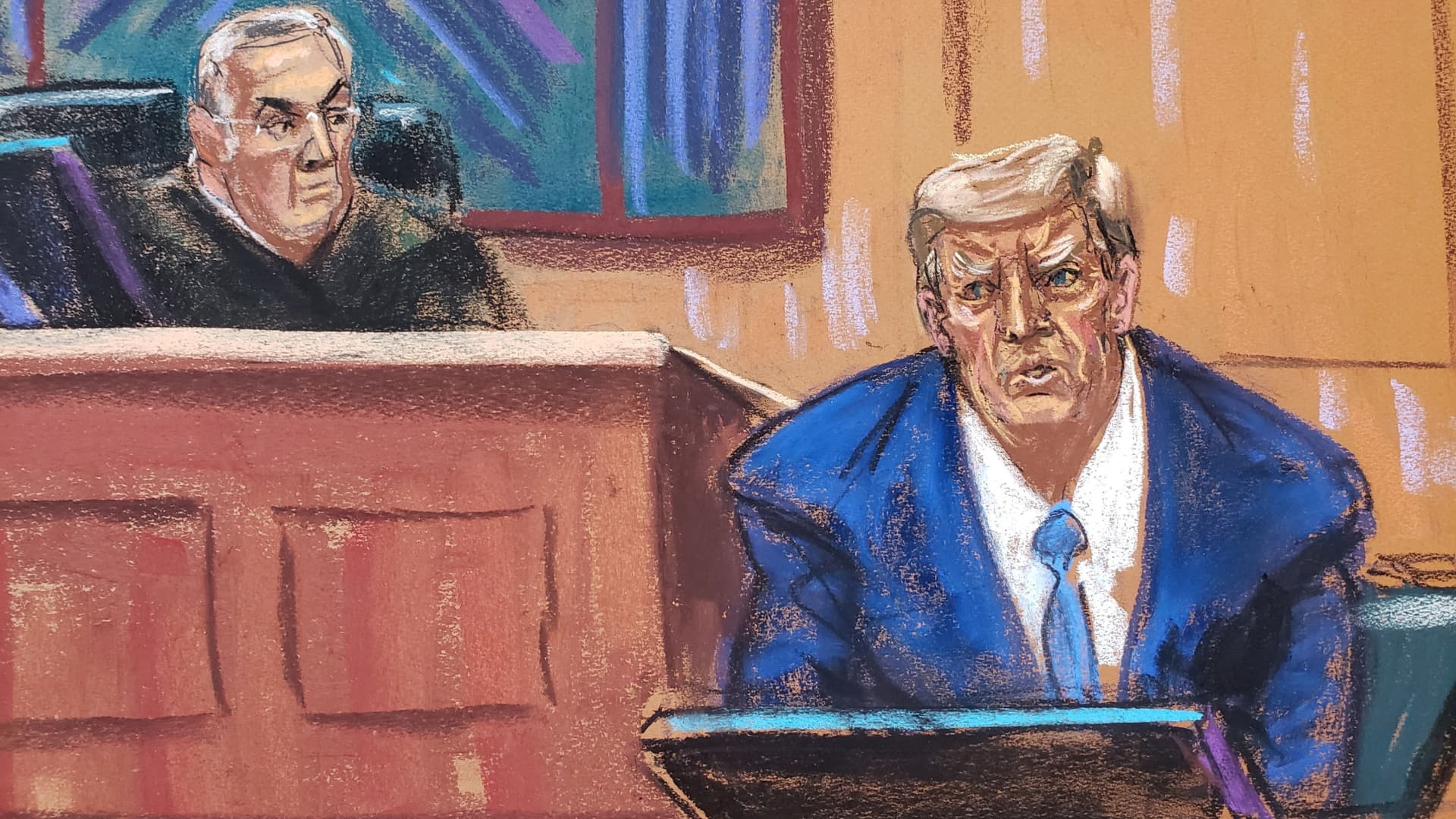 Trump briefly testifies at E. Jean Carroll sex defamation trial, defense rests