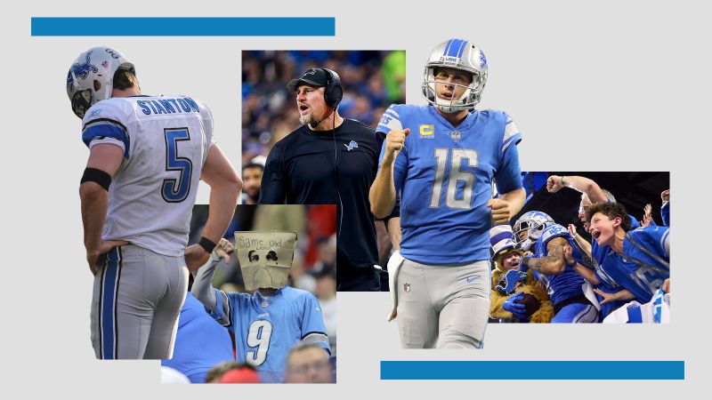 Known for heartbreak, unwanted records and a curse, the Detroit Lions are banishing demons with landmark playoff run