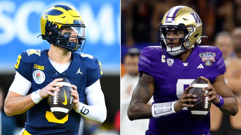 Michigan Wolverines run away from Washington Huskies to win College Football Playoff title game 34-13