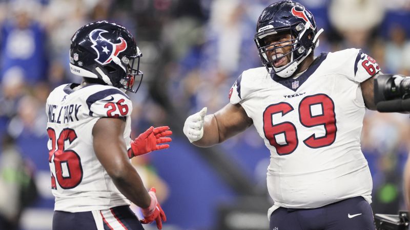 Houston Texans defeat Indianapolis Colts to clinch first playoff berth since 2019