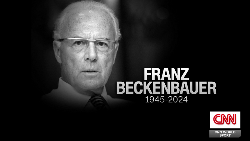 German football legend Franz Beckenbauer has died at 78