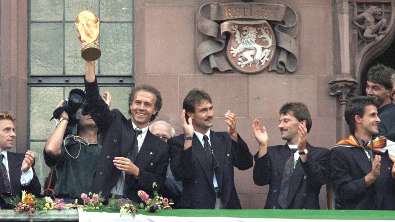 Franz Beckenbauer revolutionized soccer with sweeper role, bringing glamor and glory to Bayern and Germany