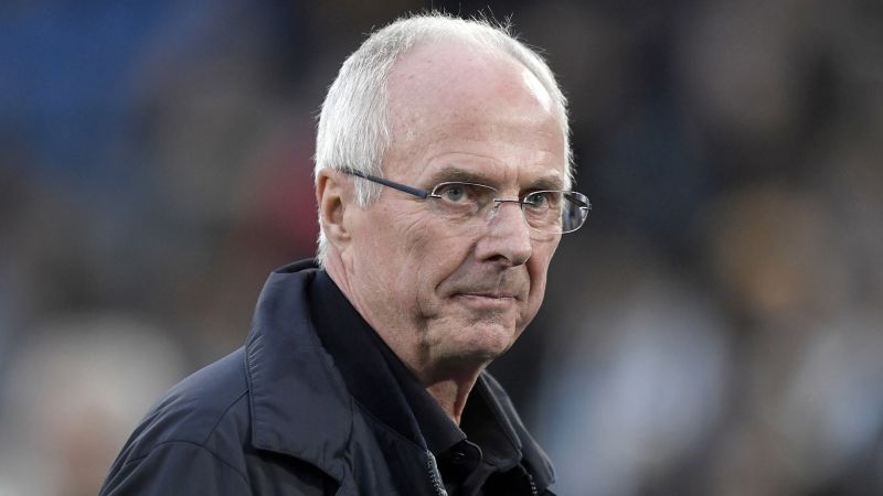 Sven-Göran Eriksson: Former England manager says he has ‘about a year’ to live as he confirms cancer diagnosis