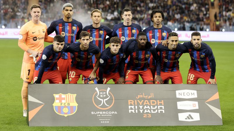 Barcelona warns LGBTQ fans of possible ‘severe penalties’ while traveling in Saudi Arabia