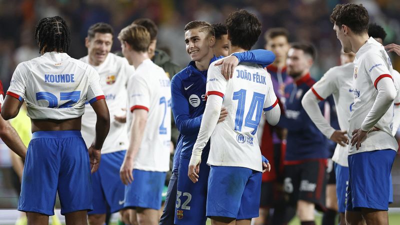 Barcelona beat Osasuna 2-0 to set up Spanish Super Cup final with arch-rival Real Madrid