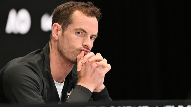 Andy Murray says it’s a ‘definite possibility’ he’s played final Australian Open match after straight-set first-round loss