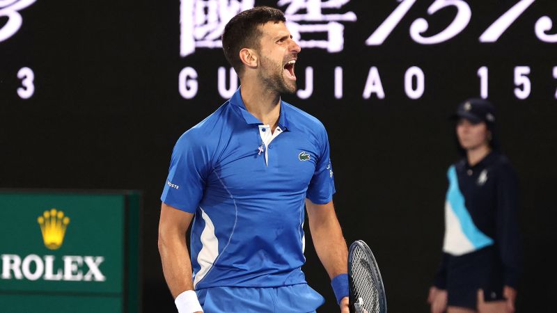 ‘Tell it to my face’: Novak Djokovic responds to heckling fan during Australian Open win over Alexei Popyrin