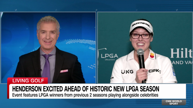 Brooke Henderson excited ahead of historic new LPGA season