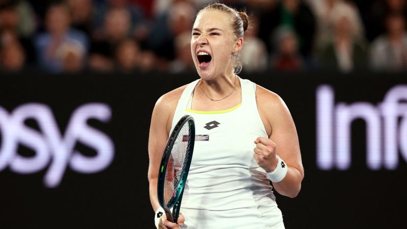 A record-breaking tie-break headlines dramatic day at the Australian Open