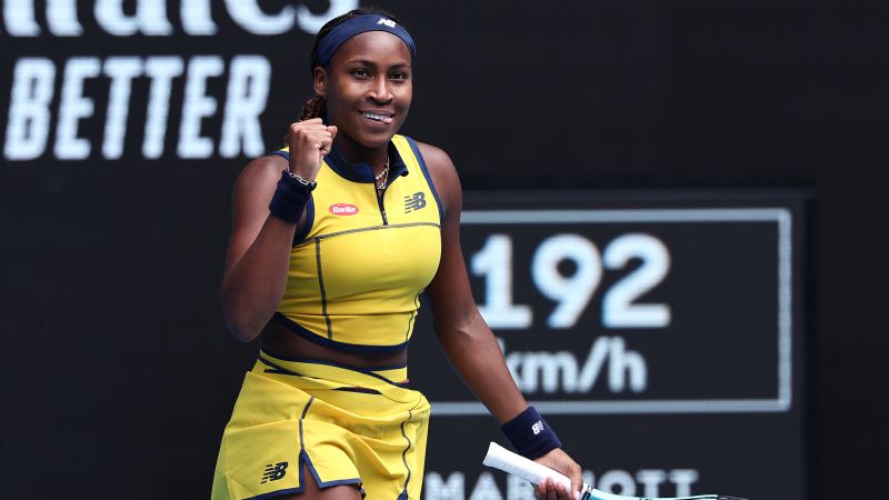 Coco Gauff thrashes childhood friend, while teenager Mirra Andreeva continues stunning Australian Open campaign