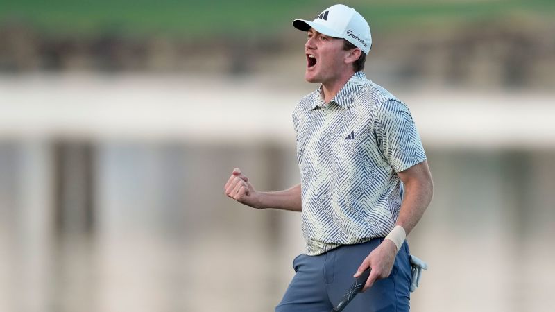 A 20-year-old amateur golfer just won a PGA Tour event. But he’s not allowed to collect the $1.5 million prize