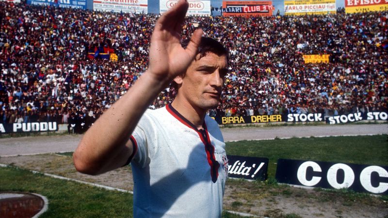 Gigi Riva, Italy’s all-time leading scorer, dies aged 79