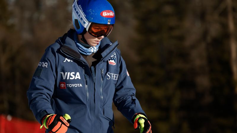 US ski star Mikaela Shiffrin hospitalized after crash