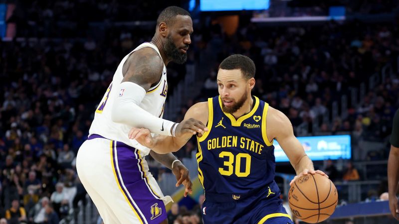 LeBron James helps Lakers outlast Steph Curry and the Warriors in double-overtime thriller