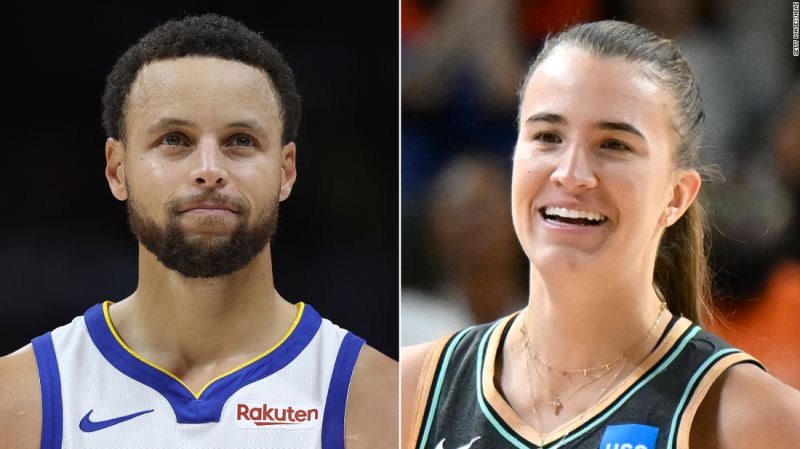 Steph Curry and Sabrina Ionescu to settle debate over basketball’s best three-point shooter at All-Star Weekend