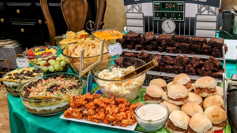 Wings, shrimp and booze: Super Bowl party hosts budget carefully this year