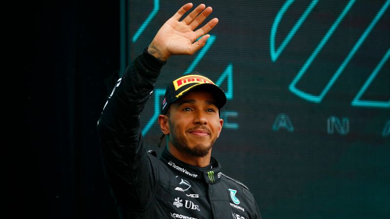 Lewis Hamilton says he’s fulfilling ‘childhood dream’ by joining Ferrari