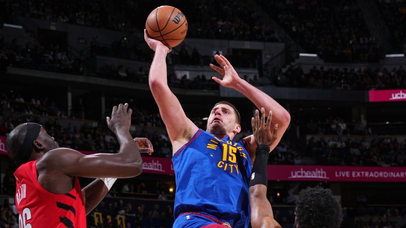 Nikola Jokić triple-double powers Denver Nuggets to 120-108 win over Portland Trail Blazers