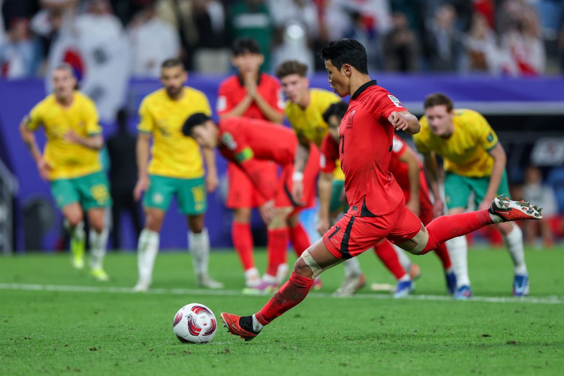 Hwang Hee-chan's penalty equalized for the <em>Taegeuk Warriors</em> deep into stoppage time.